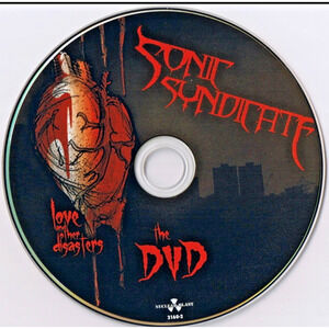 SONIC SYNDICATE Love And Other Disasters DVD ONLY 2008 Nuclear NO CD or Cover